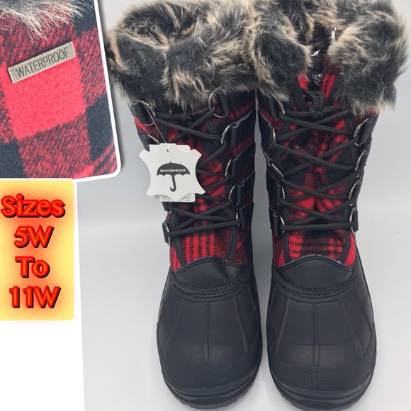 Waterproof Women's Snow,Rain,Winter Boots - Picture 2 of 7